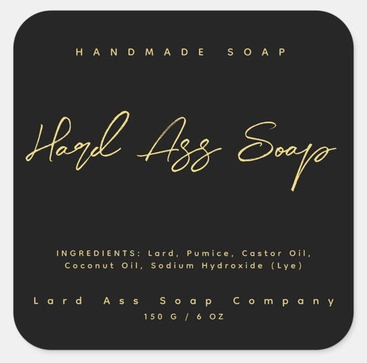 Heavy-Duty Pumice Soap Bar for Mechanics & Tradespeople | Lard Ass Soap Company